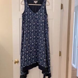 Nanette by Nanette Lapore Sleeveless V-neck dress, blue, size 10